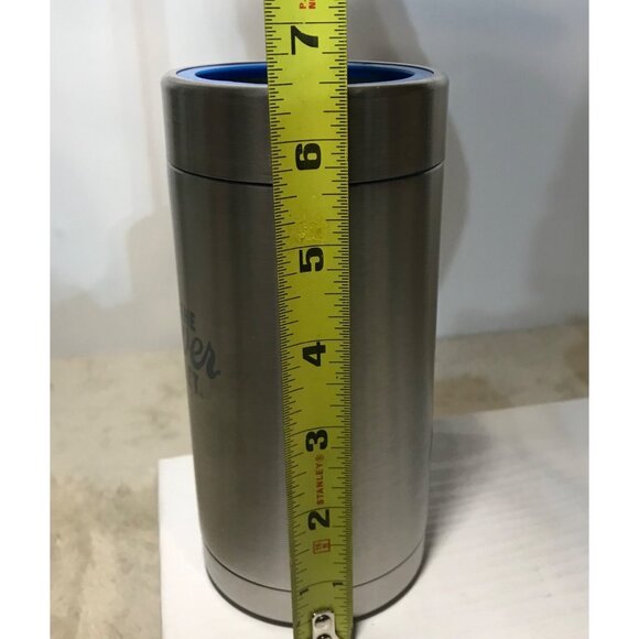 Coors Light Stainless Steel Insulated Can Cooler The Silver Bullet Tall Can - Picture 10 of 10